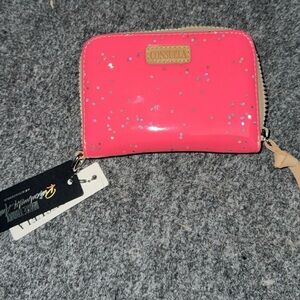 Consuela Neon Pink Starry Wallet
